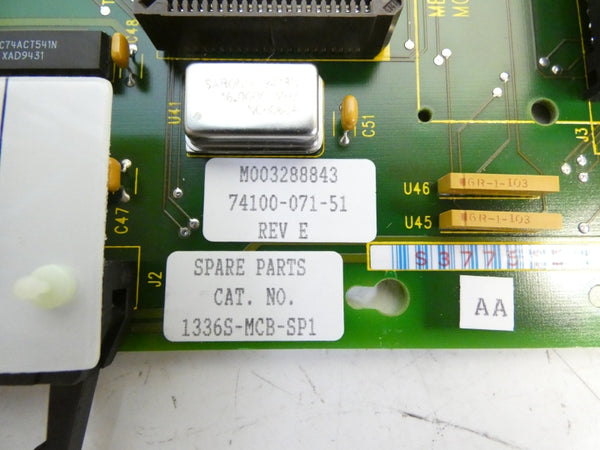 ALLEN BRADLEY 1336S-MCB-SP1 REV. E NSNP