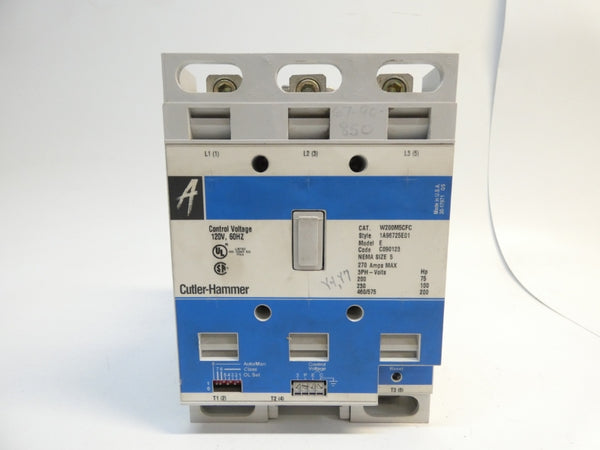 EATON W200M5CFCY4Y7 120V 270A NSMP