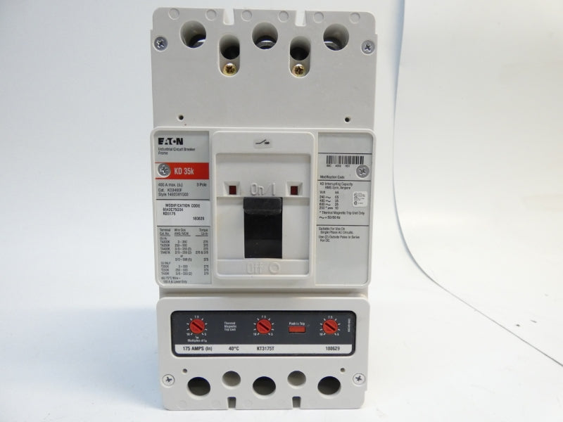 EATON KD3175 SER. C 600VAC 175A NSMP