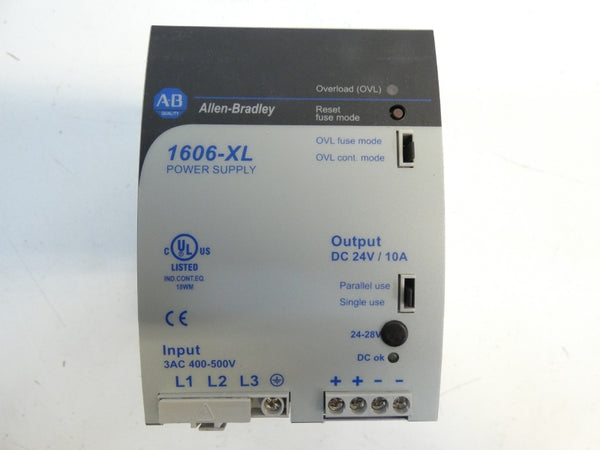 ALLEN BRADLEY 1606-XL240E-3 SER. A 400-500VAC 0.8A NSMP