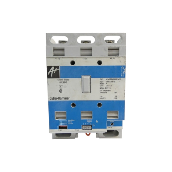 CUTLER HAMMER W+200M5CFCY4Y7 120V 270A UNMP