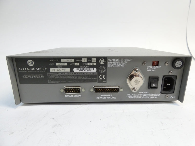 ALLEN BRADLEY 1770-KF2 SER. C REV. 06 115/230V 0.3A UNMP
