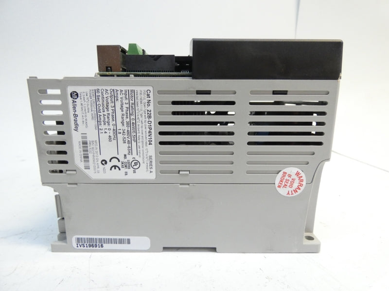 ALLEN BRADLEY 22B-D1P4N104 SER. A 380-480V 1.8A (AS IS) NSNP