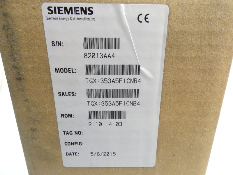 SIEMENS TGX:353A5F1CNB4 NSFS