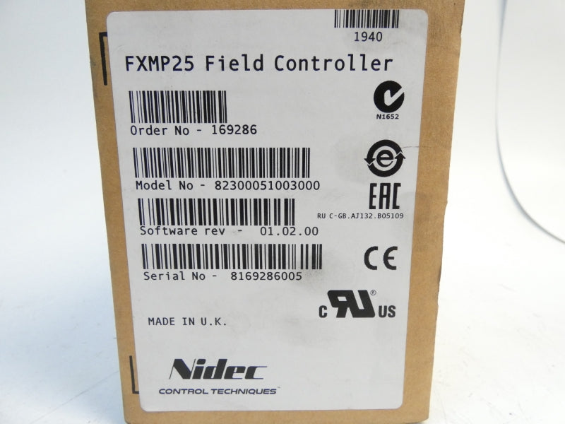 NIDEC FXMP25 82300051003000 REV. 01.02.00 208-480V 26A NSMP