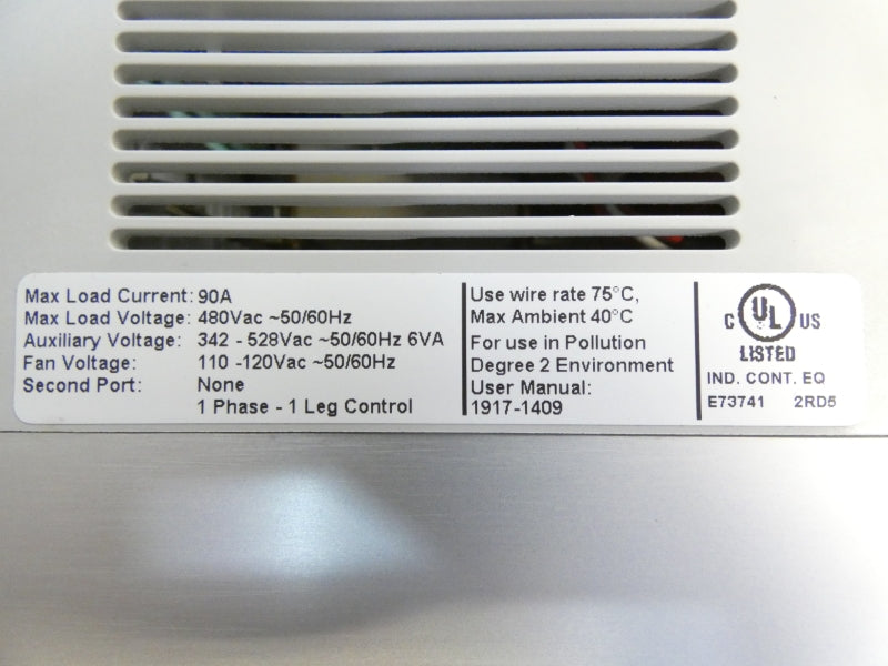 WATLOW DT148-0904A-10AAA 342-528VAC 90A NSMP