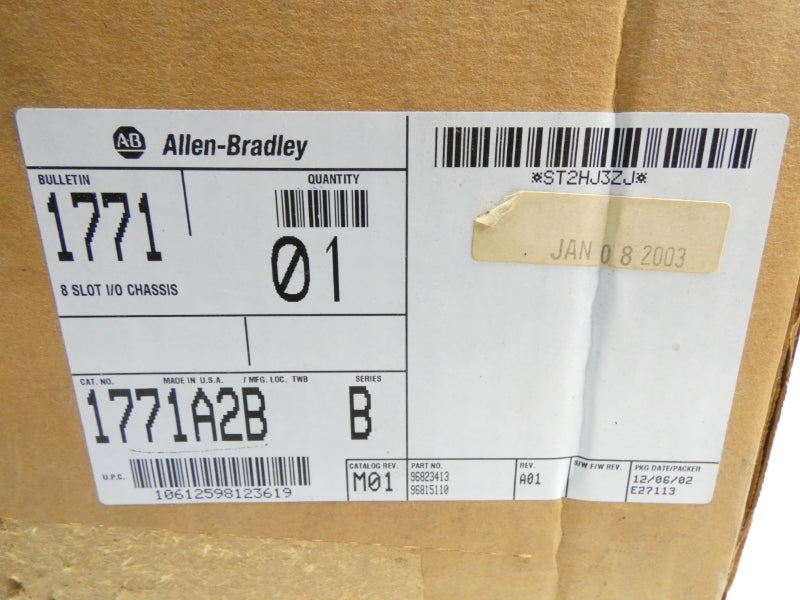 ALLEN BRADLEY 1771-A2B SER. B REV. M01 5.25VDC 16A NSMP