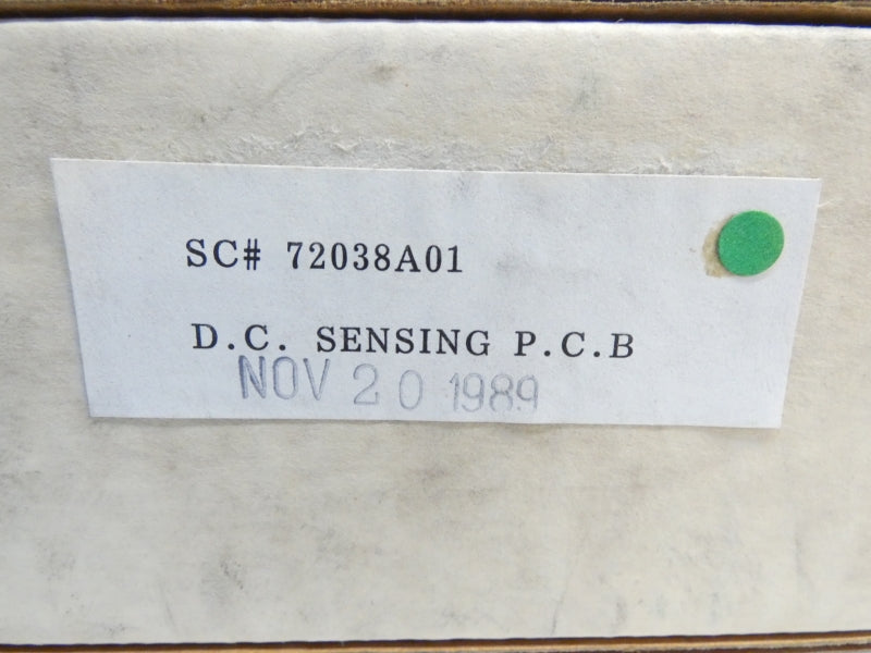 POWER SUPPLY SC72038A01 U-01-0210-5 REV. 5 NSMP