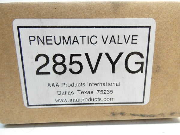 AAA PRODUCTS 285VYG 250PSI NSMP