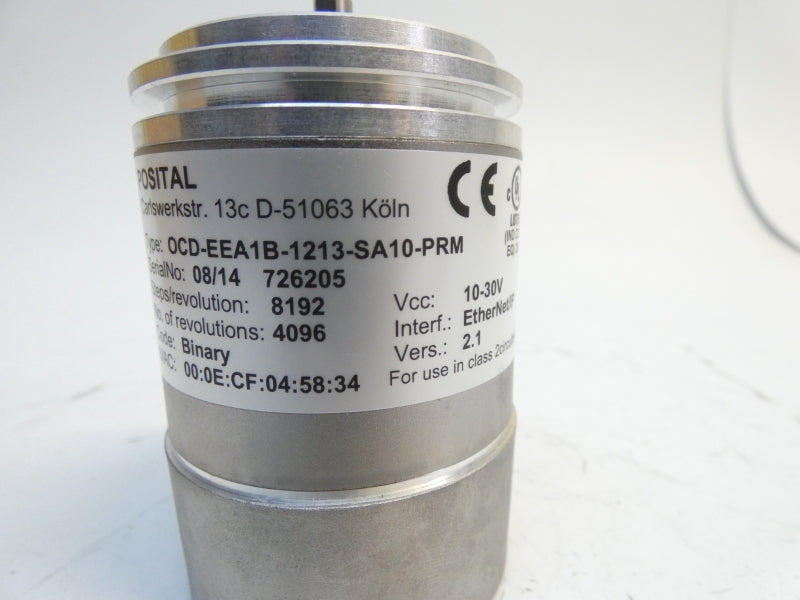 POSITAL OCD-EEA1B-1213-SA10-PRM VER. 2.1 10-30V NSMP