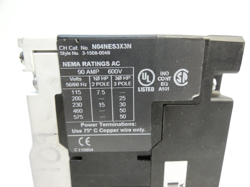 EATON N04NES3X3N 600V 90A NSNP