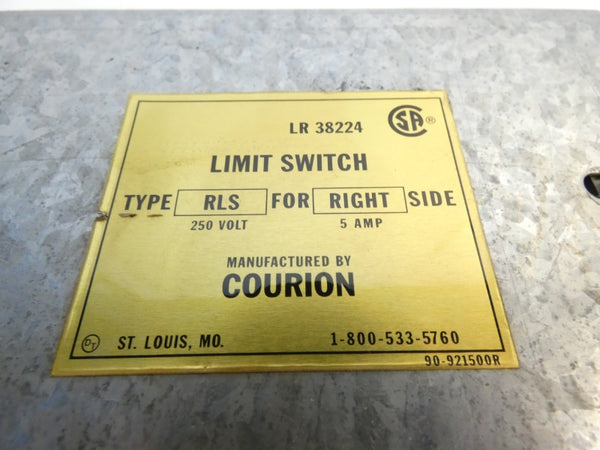 COURION LR38224 RLS 250V 5A (RIGHT) NSNP