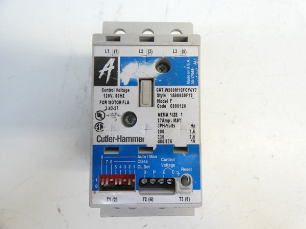 CUTLER-HAMMER W200M1CFCY4Y7 460/575V 27A (AS PICTURED) UNMP