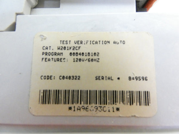 CUTLER-HAMMER W201K2CF 120V UNMP