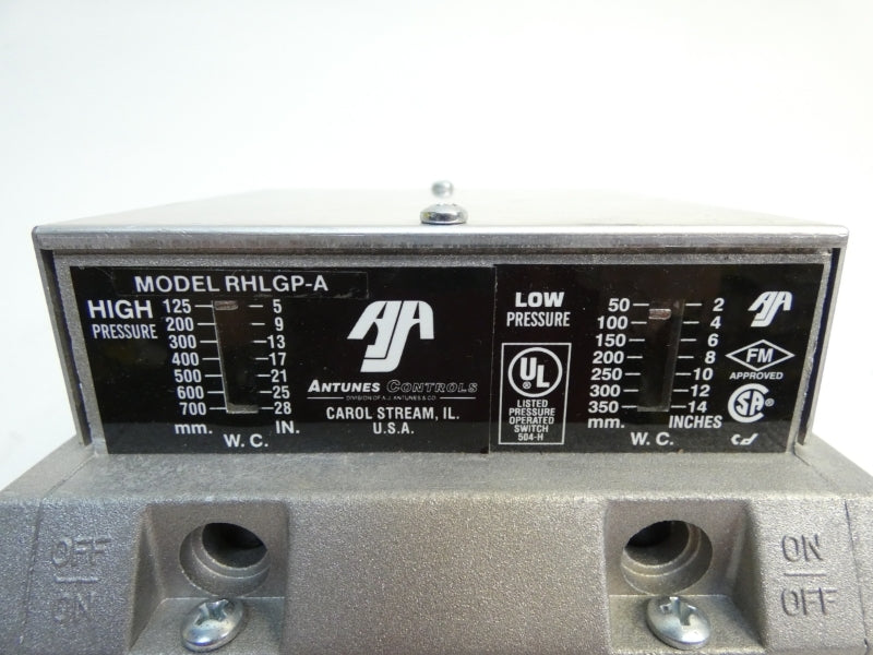 ANTINES CONTROLS RHLGP-A 2-14/5-28INWC NSNP