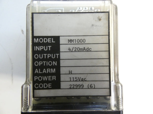 WILKERSON INSTRUMENT MM1000 115VAC UNMP