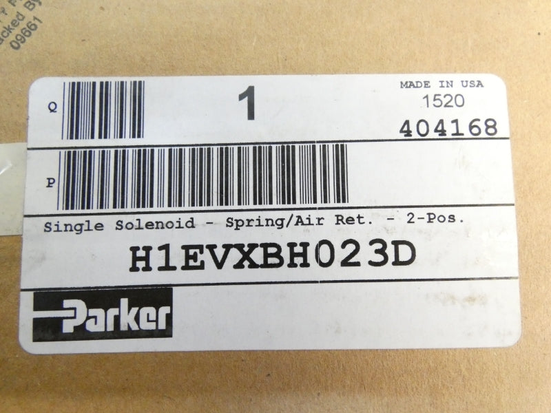 PARKER H1EVXBH023D NSFS