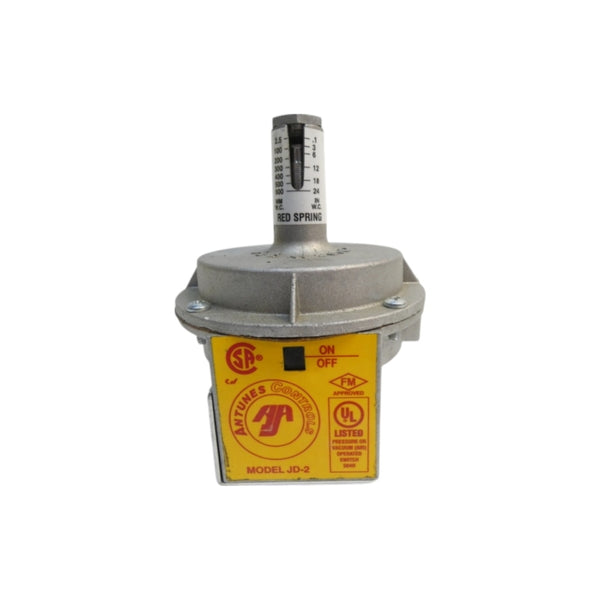ANTUNES CONTROLS 801111303 JD-2 .1-24"W.C. (RED SPRING) NSNP