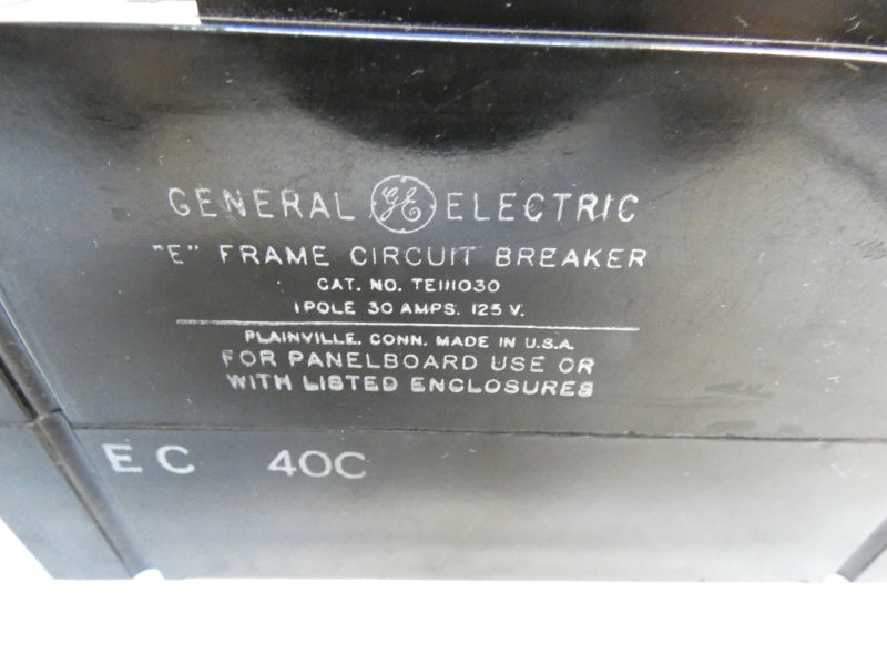 GENERAL ELECTRIC TE111030 125V 30A NSNP