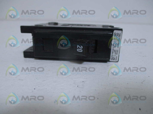 CUTLER HAMMER BA120 CIRCUIT BREAKER 20A (AS PICTURED)  UNMP