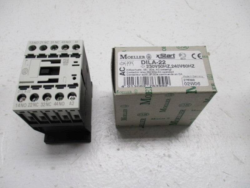 KLOCKNER MOELLER DILA-22 CONTACTOR RELAY 230/240V  NSMP