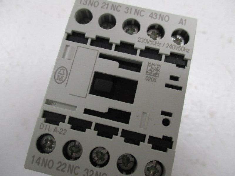 KLOCKNER MOELLER DILA-22 CONTACTOR RELAY 230/240V  NSMP