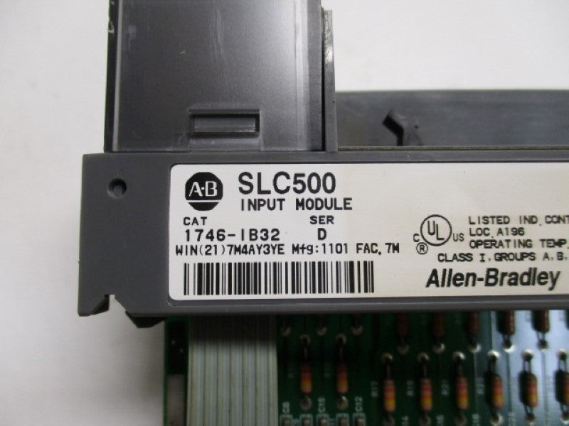 ALLEN BRADLEY 1746-IB32 SER. D (AS PICTURED)  UNMP
