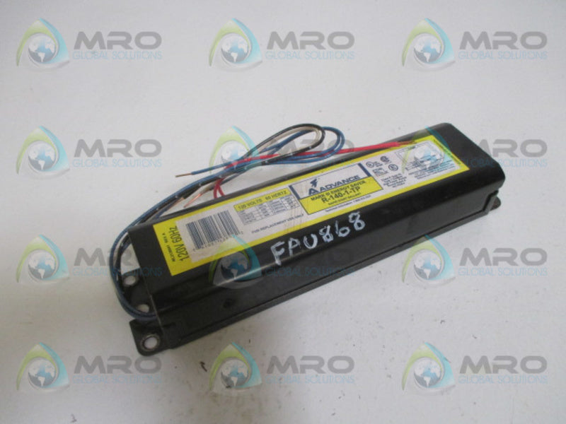 ADVANCE R140TP RAPID START BALLAST 120V  NSMP