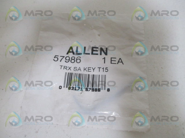 ALLEN 57986 TRX SA KEY T15  NSMP