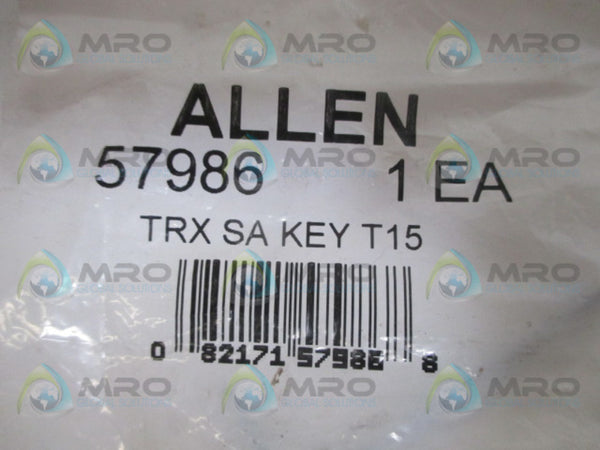 ALLEN 57986 TRX SA KEY T15  NSMP