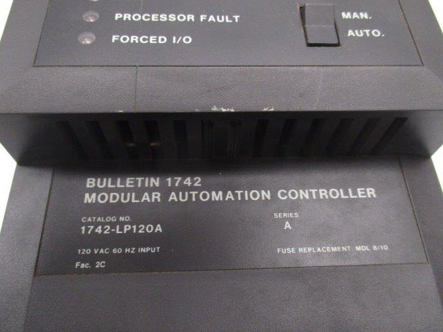ALLEN BRADLEY 1742-LP120A MODULAR AUTOMATION CONTROLLER SER. A  UNMP