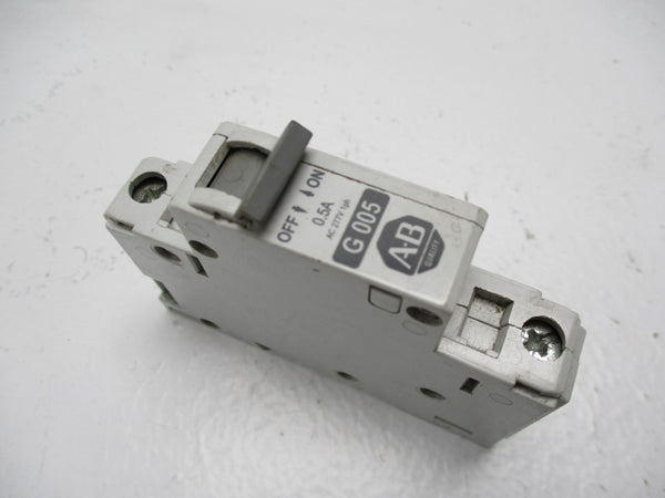 ALLEN BRADLEY 1492-CB1G005 CIRCUIT BREAKER SER. C  0.5A  UNMP