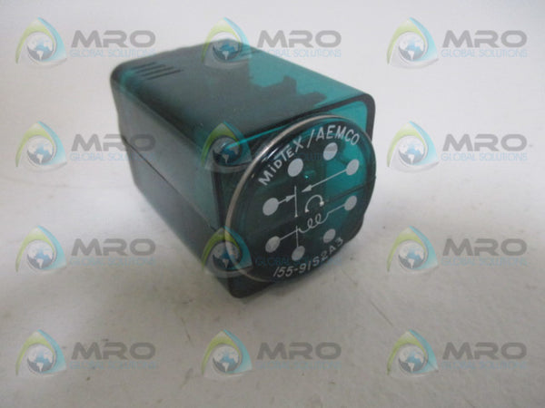 MIDTEX AEMCO 1559/S2A3 RELAY  NSNP