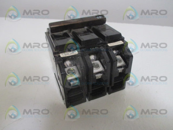 GENERAL ELECTRIC THQC32020 CIRCUIT BREAKER 20A  UNMP