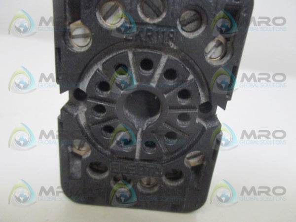 ELESTA ZRK118 RELAY BASE  UNMP