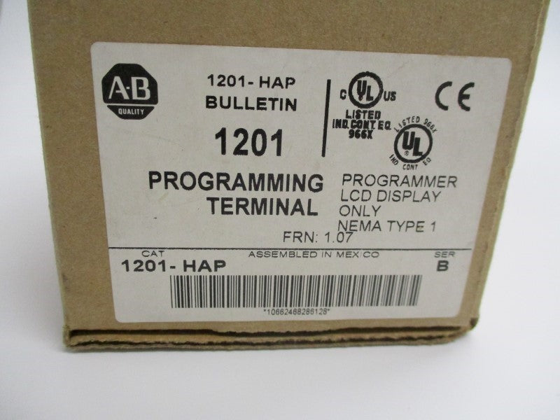 ALLEN BRADLEY 1201-HAP SER. B F/W 1.07 (BR/WH) NSMP