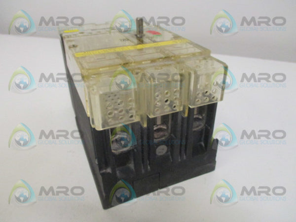 KLOCKNER MOELLER  ZM6-160 CIRCUIT BREAKER 160A  UNMP