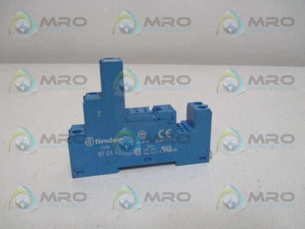 FINDER 97.01 RELAY SOCKET  UNMP