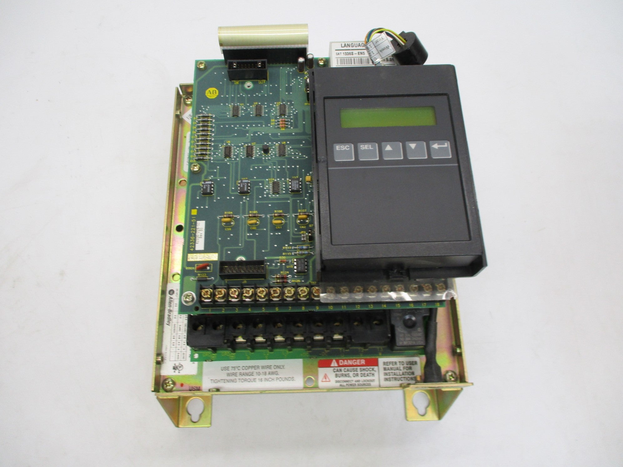 ALLEN BRADLEY 1336S-BRF20-AN-EN5-HAP SER. E UNMP
