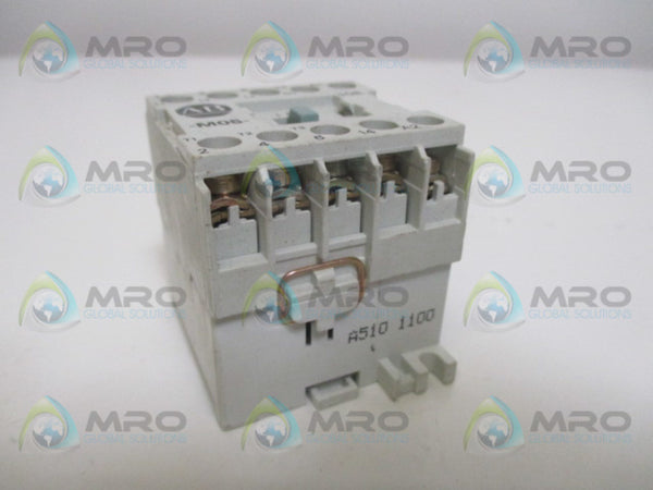 ALLEN BRADLEY 100-M05NR243 SER. A CONTACTOR 24VDC UNMP