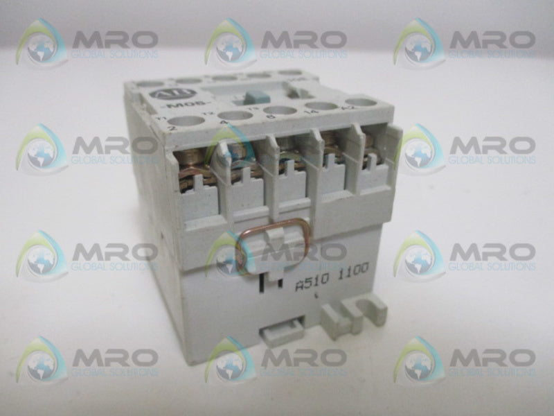 ALLEN BRADLEY 100-M05NR243 SER. A CONTACTOR 24VDC UNMP
