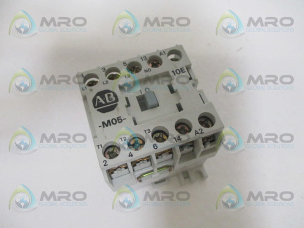 ALLEN BRADLEY 100-M05ND3 SER. A CONTACTOR 110-120V (AS PICTURED) UNMP