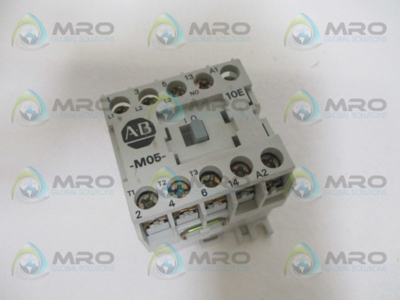 ALLEN BRADLEY 100-M05ND3 SER. A CONTACTOR 110-120V (AS PICTURED) UNMP