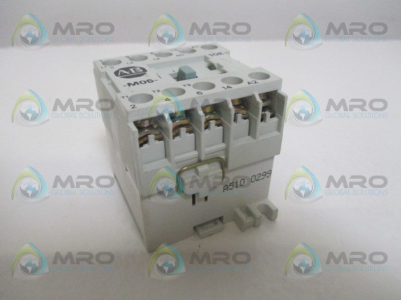 ALLEN BRADLEY 100-M05ND3 SER. A CONTACTOR 110-120V (AS PICTURED) UNMP