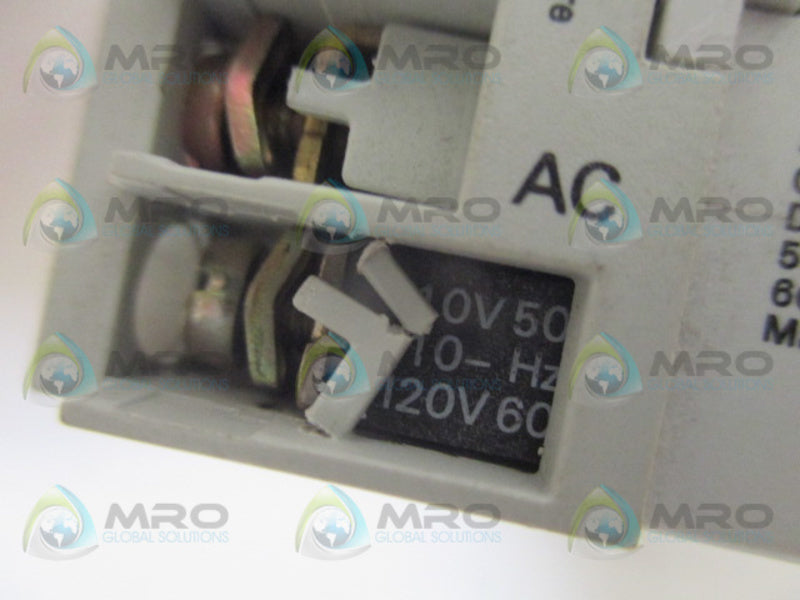 ALLEN BRADLEY 100-M05ND3 SER. A CONTACTOR 110-120V (AS PICTURED) UNMP