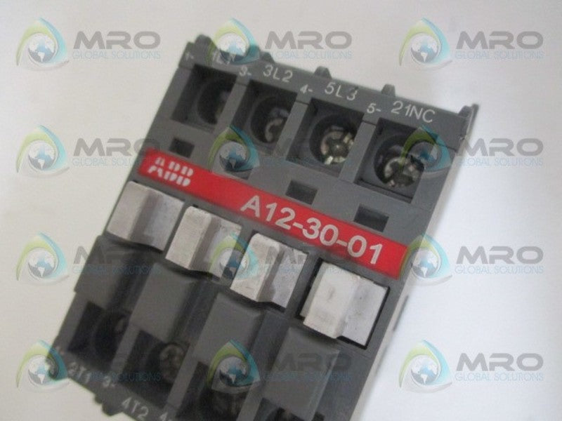 ABB A12-30-01 CONTACTOR 120V  UNMP