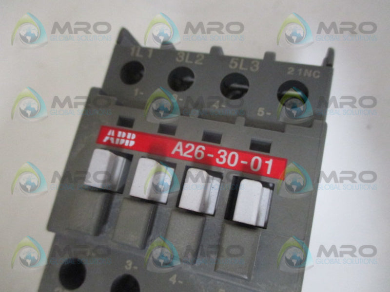 ABB A26-30-01 CONTACTOR 110-120V  UNMP