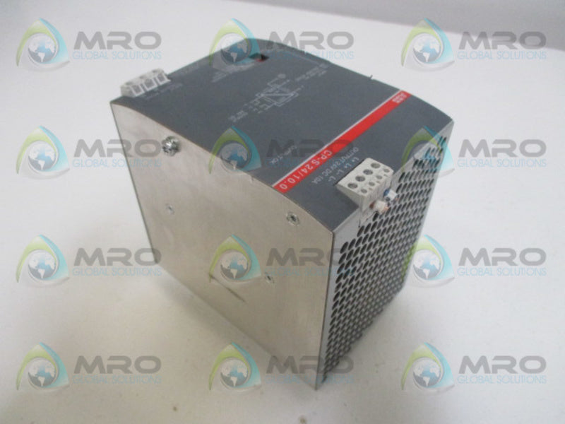ABB CP-S24/10.0 SWITCH MODE POWER SUPPLY UNMP
