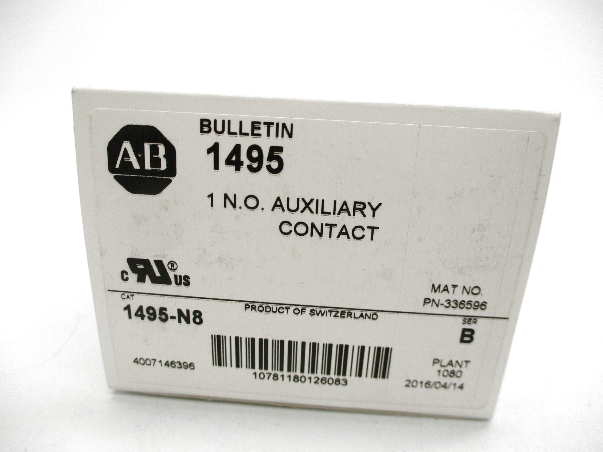 ALLEN BRADLEY 1495-N8 SER. B ( WH) NSMP