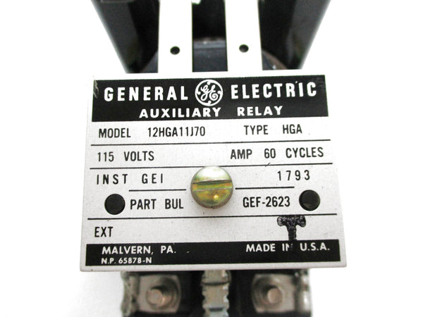 GENERAL ELECTRIC 12HGA11J70 115V NSNP